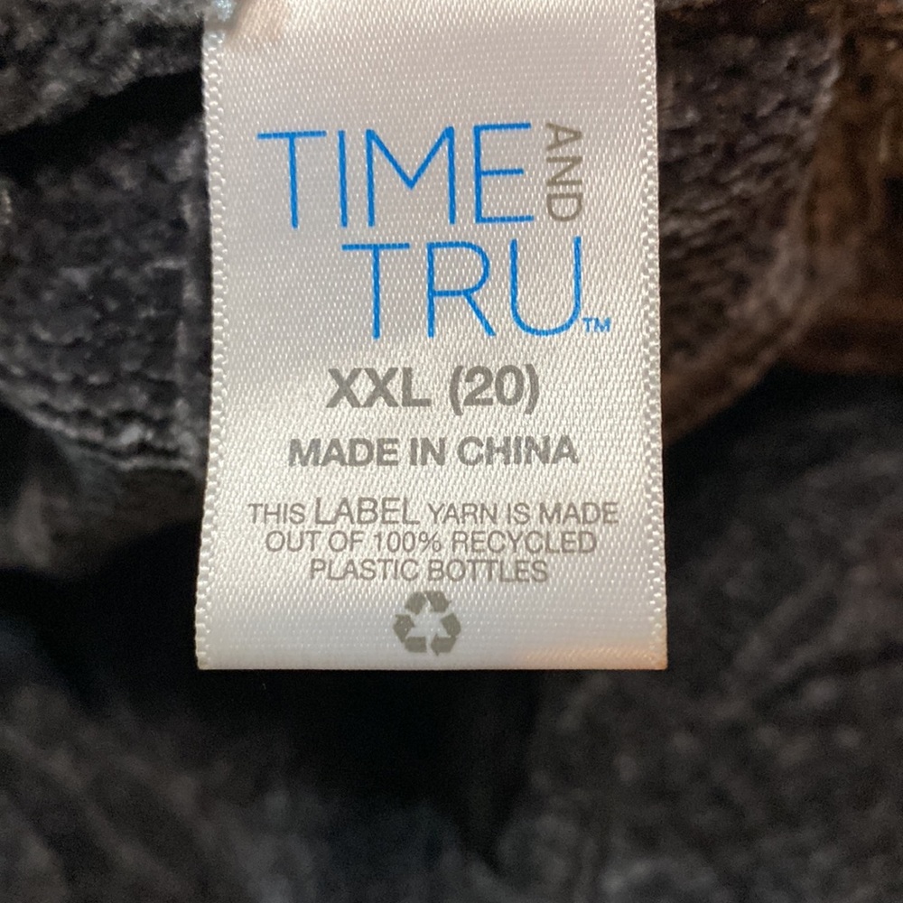 Time and Tru Beautiful and Soft Cardigan Size XXL - Picture 4 of 5